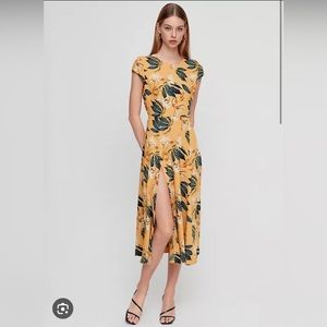 Babaton Lorence Dress - Cairo Gold - size 6